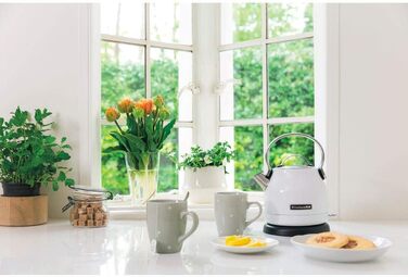 Електрочайник KitchenAid CLASSIC 1,25 л, білий, для кухні