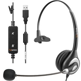 Бездротова гарнітура Wantek з мікрофоном та зарядною станцією, Bluetooth-навушники з USB-адаптером для кол-центру, офісу, Zoom, Skype та Teams (фіолетовий)