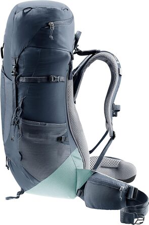 Жіночий трекінговий рюкзак Deuter Aircontact Lite 35+10 SL, легкий, Ink-Jade, 35+10 л