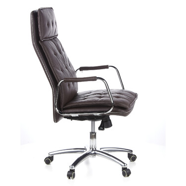 Офісне крісло / Крісло для керівника VILLA 20 Nappa Leather Brown hjh OFFICE