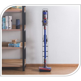 Підлогова стійка-органайзер PureMounts для пилососів Dyson V6/V7/V8/V10/V11/V12/V15, чорна