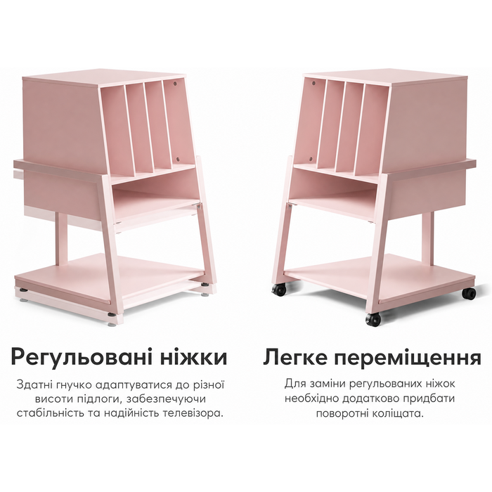 Стіл для програвача FITUEYES Design з дерева та металу, Hi-Fi стійка для програвача, 120 платів, компактна система, полиця для програвача, для вітальні/музичної кімнати