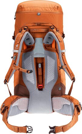 Жіночий трекінговий рюкзак Deuter Aircontact Core 45+10 л (2024), chestnut-umbra