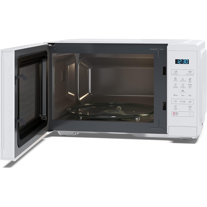 Мікрохвильова піч SHARP YC-MS252AE-C, 900 Вт, 11 режимів, функція розморожування, 47,2×28×34,5 см, кристал