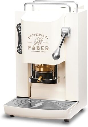 Кавова машина FABER Pro Deluxe для ESE-подушечок 44 мм, хром, латунний прес