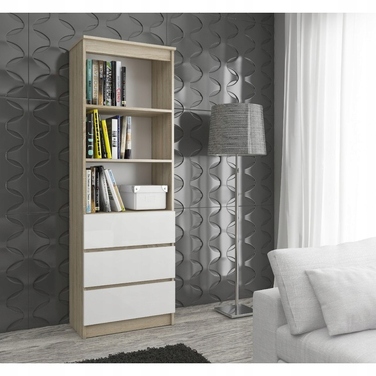 Стелаж Akord 60 x 180 x 35 см, дуб сонома