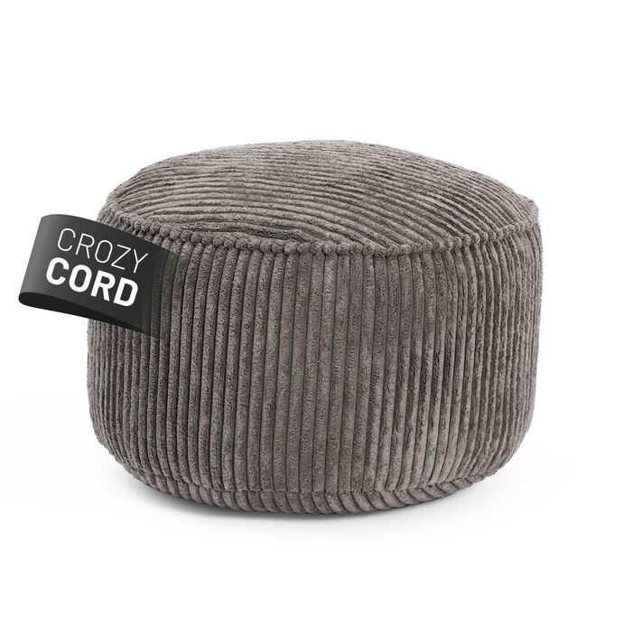 Lumaland Gaming Sitzsack XXL Cord: Крісло-мішок для геймерів, темно-синій, 135x100 см. Комфортний Bean Bag для підлітків та дорослих