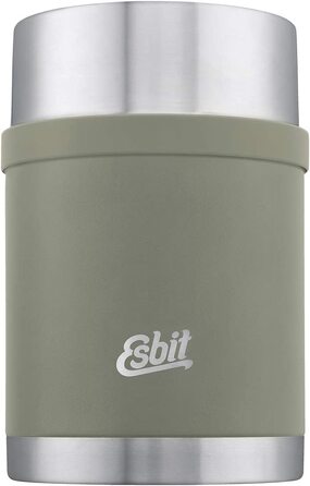 Термоконтейнер для їжі Esbit Sculptor 750 мл, нержавіюча сталь, сірий, для гарячих і холодних страв