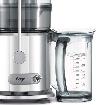 Соковижималка Sage SJE410 Nutri Juicer з нержавіючої сталі, електрична, побутова