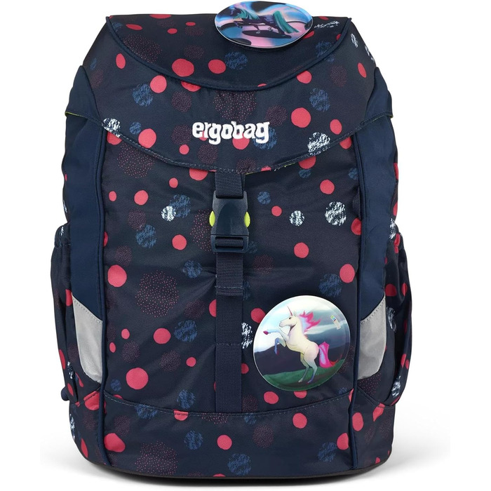 Дитячий ергономічний рюкзак ergobag mini, 10 л, для школи, формат А4, фіолетовий Phantbärsiewelt