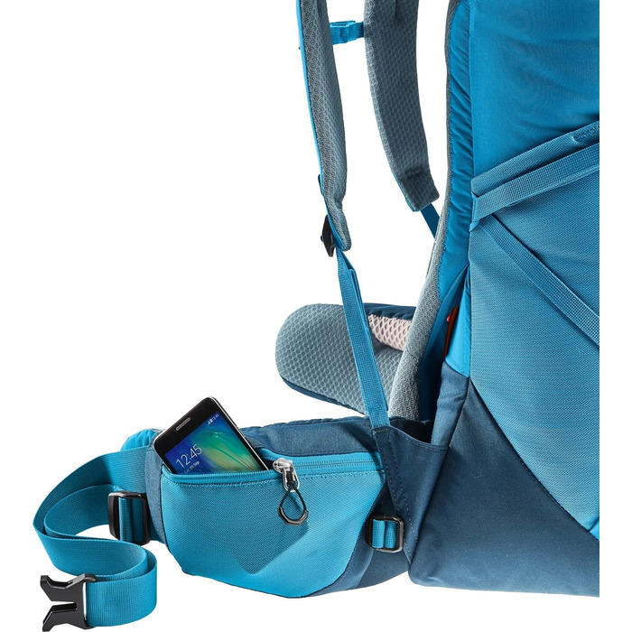 Рюкзак для трекінгу Deuter Aircontact Core 40+10 л унісекс, Reef-Ink
