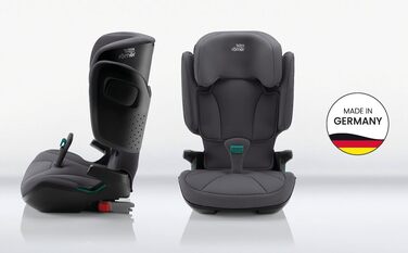Дитяче автокрісло BRITAX RÖMER KIDFIX 2 Z-LINE i-Size 100-150 см, ISOFIX, 3,5-12 років, Midnight Grey, нова версія R129