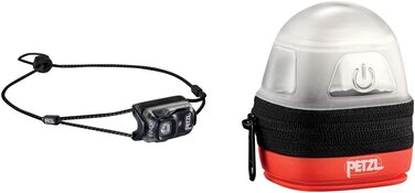 Налобний ліхтар PETZL Bindi чорний 35г з чохлом для ліхтаря