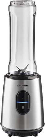 Блендер Grundig стаціонарний, нержавіюча сталь, сріблястий, 12x12x36 см
