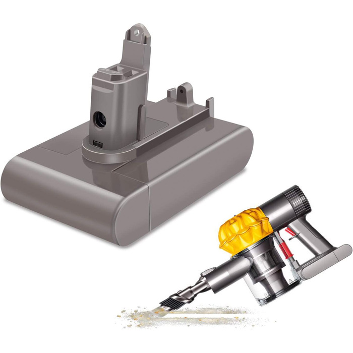Акумулятор ARyee для пилососа Dyson DC31/DC34/DC35/DC44/DC45 (тип B), сумісний, заміна 917083-01, 17083-2811, 17083-4211, 17083-04
