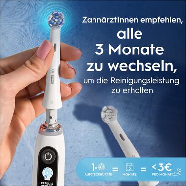 Смінні насадки для електричної зубної щітки Oral-B iO Ultimate Cleaning, білі, 4 шт.