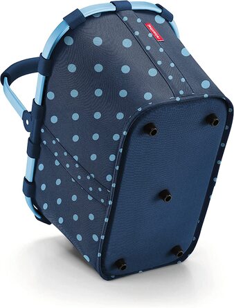 Кошик для покупок reisenthel Carrybag Mixed Dots Blue, 22 л, міцний поліестер, синій з крапками