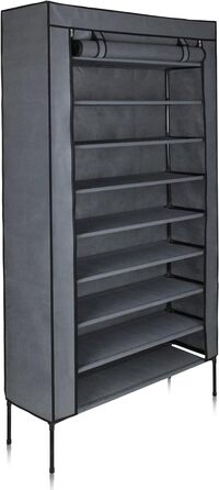 Тканинна шафа для взуття your GEAR Grado, 90x30x175 см, 9 полиць, на 35 пар