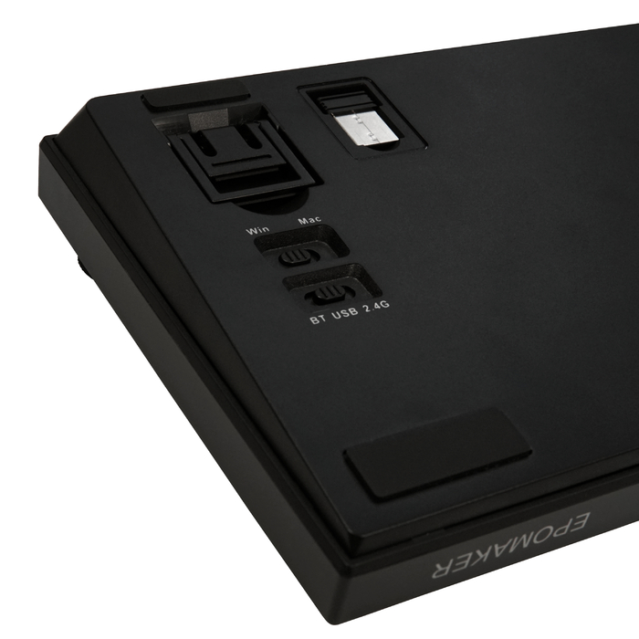 Клавіатура механічна бездротова EPOMAKER AK820 Pro Gift Switch Black (AK820-PRO-B-G)