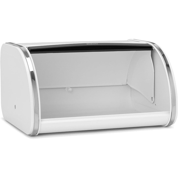Хлібниця Brabantia Roll-Top з кришкою-ролетом, біла, середній розмір, 306044