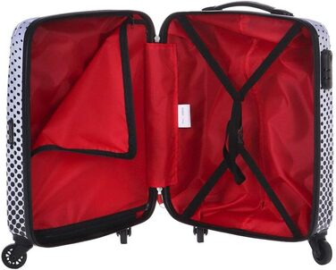 Дитяча валіза American Tourister Disney Legends Spinner S, 55 см, 36 л, багатоколірна (Mickey Mouse Polka Dot)