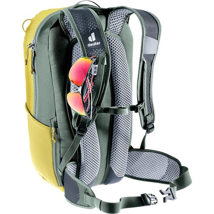 Велорюкзак Deuter Race 16, 16 л, Turmeric-Ivy, для велосипедистів