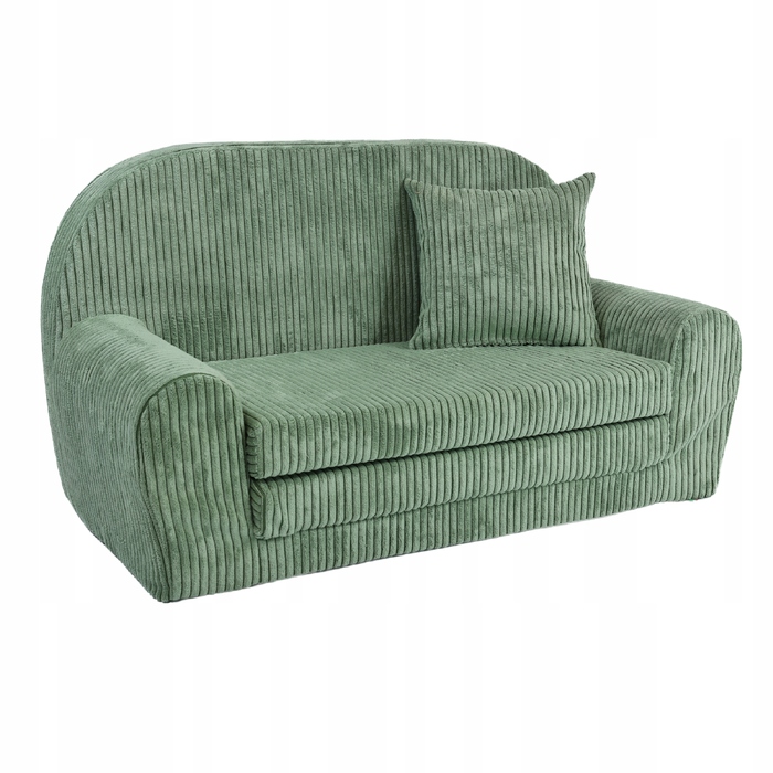 Диван Fortisline ROSALIA 78 x 104 см, велюр (вельвет), зелений