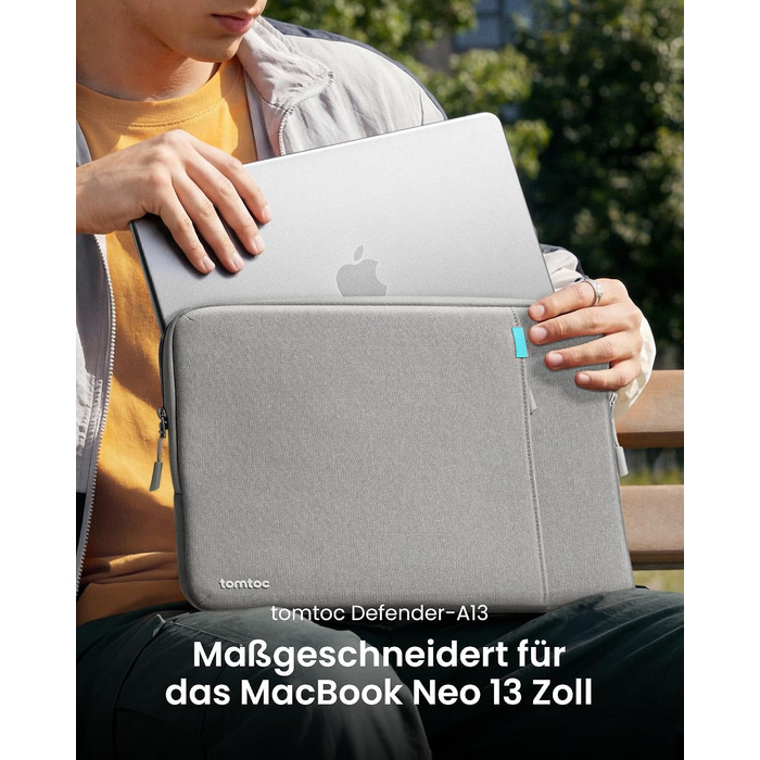 Захисний чохол-сумка tomtoc 360° для MacBook Air 15