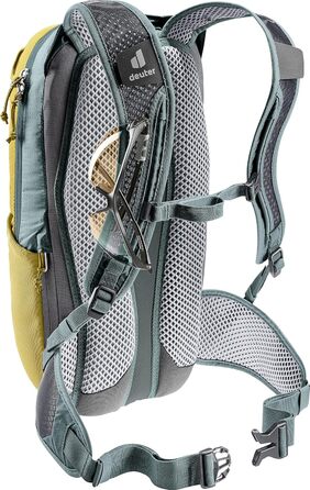 Велосипедний рюкзак Deuter Race 8, 8 л, жовто-зелений