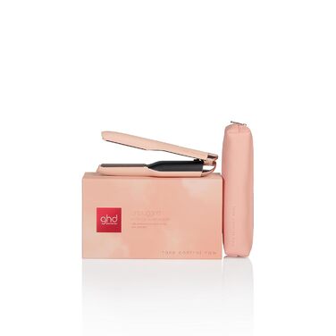 Бездротовий стайлер для волосся ghd Unplugged Pink Peach з гібридною Co-Lithium технологією