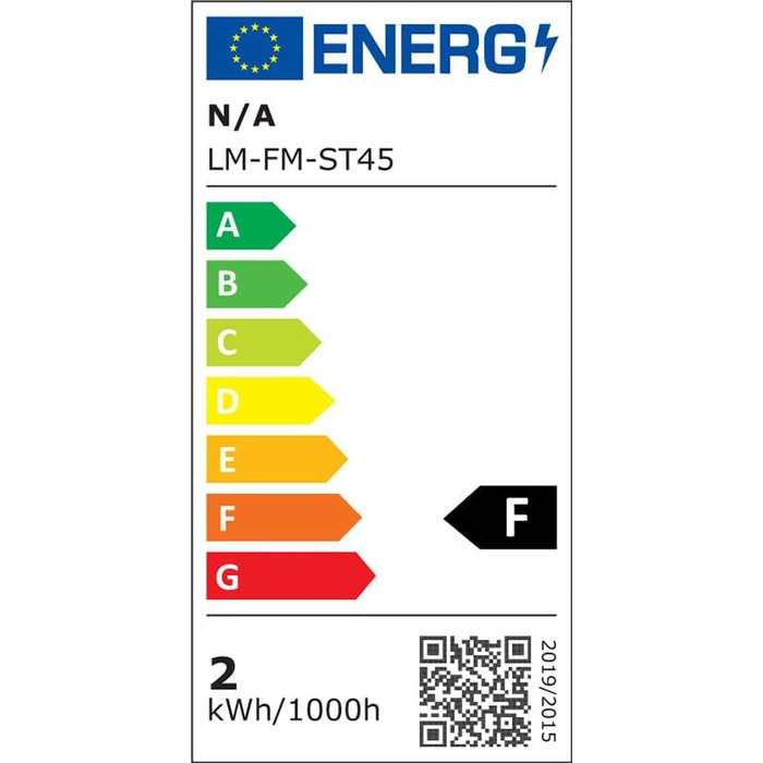 25 LED-ламп E27 2W, тепле світло 2700K, скляні, для ліхтарів та гірлянд, не димуються, заміна 20W