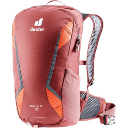 Велосипедний рюкзак deuter Race X 12 л, червоно-помаранчевий
