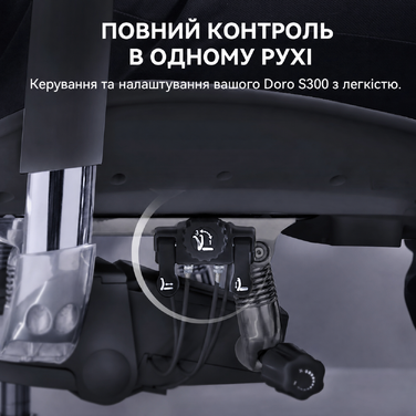 Ергономічне офісне крісло SIHOO Doro S300 black