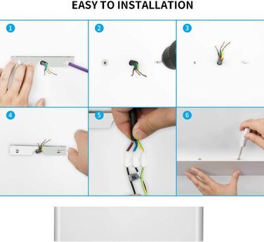LED настінні світильники Ledmo 12W, 4 шт, чорні, алюмінієві, тепле біле світло 3000K, для внутрішнього освітлення, Up&Down лампи