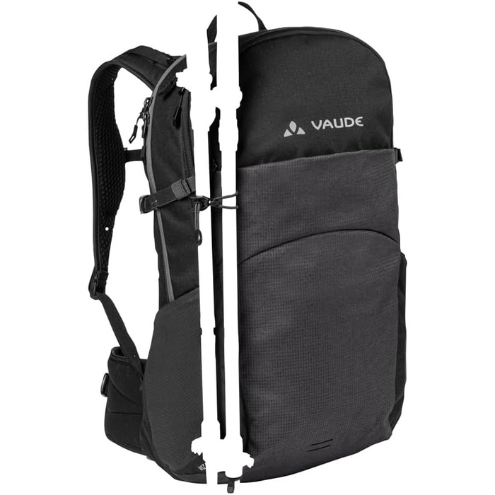 Універсальний туристичний рюкзак VAUDE Wizard 24+4 л, сірий, для походів