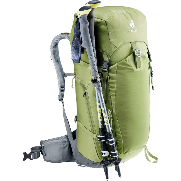 Рюкзак для походів Deuter Trail Pro 36 л 2024, зелено-сірий