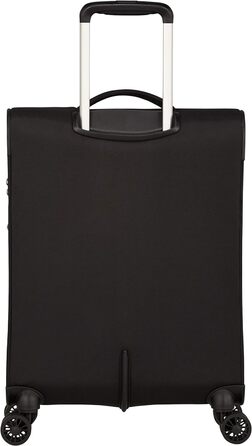 Валіза American Tourister Summerfunk 55 см, 46 л, розширювана, чорна, на 4 колесах