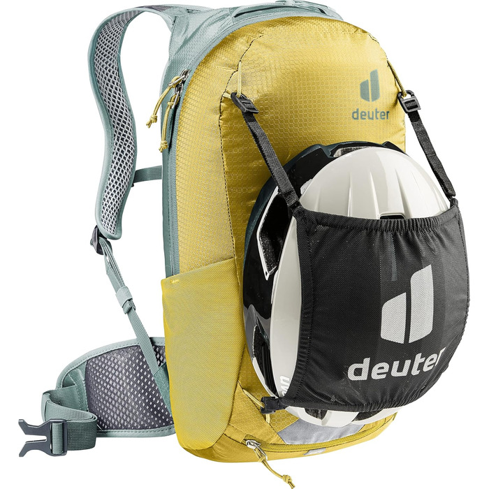 Велосипедний рюкзак Deuter Race 12, 12 л, жовто-зелений