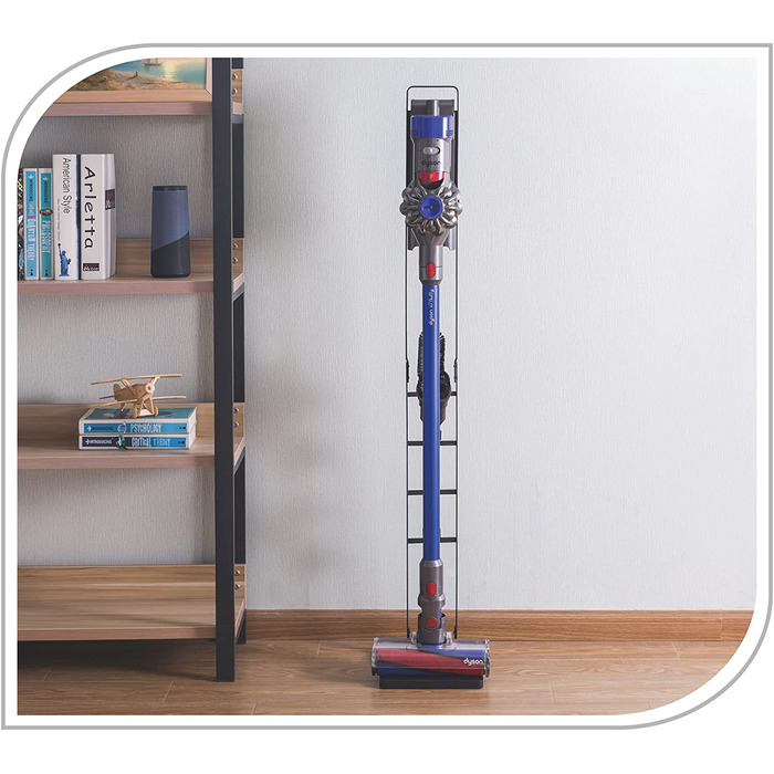 Підлогова стійка-органайзер PureMounts для пилососів Dyson V6/V7/V8/V10/V11/V12/V15, чорна
