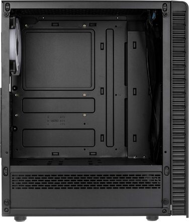 Корпус для ПК KOLINK Observatory Lite Mesh ATX з RGB підсвіткою, геймерський Midi Tower з загартованим склом і вентиляторами