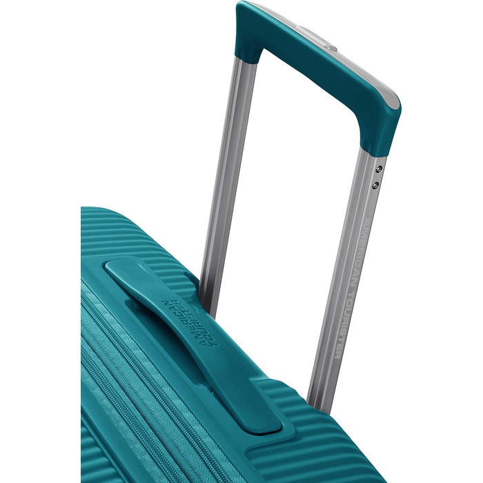 Валіза American Tourister Soundbox Spinner M, розширена, 67 см, 71.5/81 л, колір Jade Green