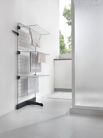 Сушарка для білизни Metaltex Thunder, 22 м, вертикальна, металева