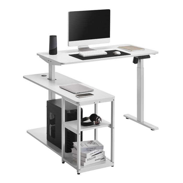 Комп’ютерний стіл з електрорегулюванням висоти OfficePro ODE119W