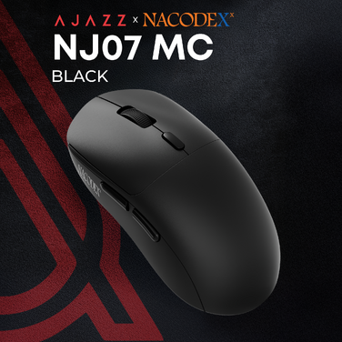 Бездротова миша Ajazz x Nacodex NJ07 MC Black (NJ07-MC-B)