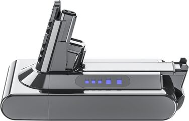 Акумулятор 6000mAh для пилососа Dyson V10 (SV12), сумісний з V10 Animal, Absolute, Motorhead, Fluffy, Total Clean, 6.0Ah, запасний акумулятор для Dyson