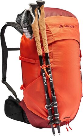 Рюкзак VAUDE Neyland 30 для туризму та гірських походів, 30 л, універсальний, червоний