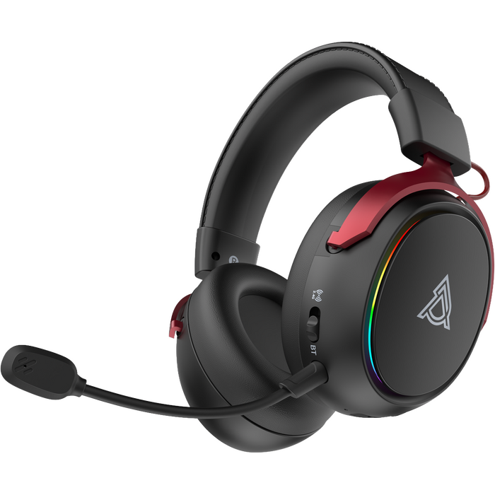 Бездротова ігрова гарнітура Ajazz AHM10 Max Black (AHM10-MAX-B)