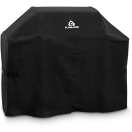 BURNHARD захисний чохол для гриля Fat FRED 156x129x92,5 см, універсальний водонепроникний чохол для барбекю, зимостійкий, з міцного матеріалу, UV-захист