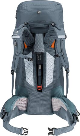 Туристичний рюкзак deuter Aircontact Core 50+10 л, графітовий, модель 2024, для трекінгу