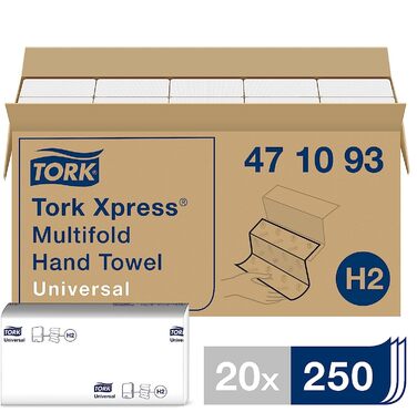 Диспенсер для паперових рушників Tork Mini настінний + набір паперових рушників H2 Universal (20×250 аркушів)